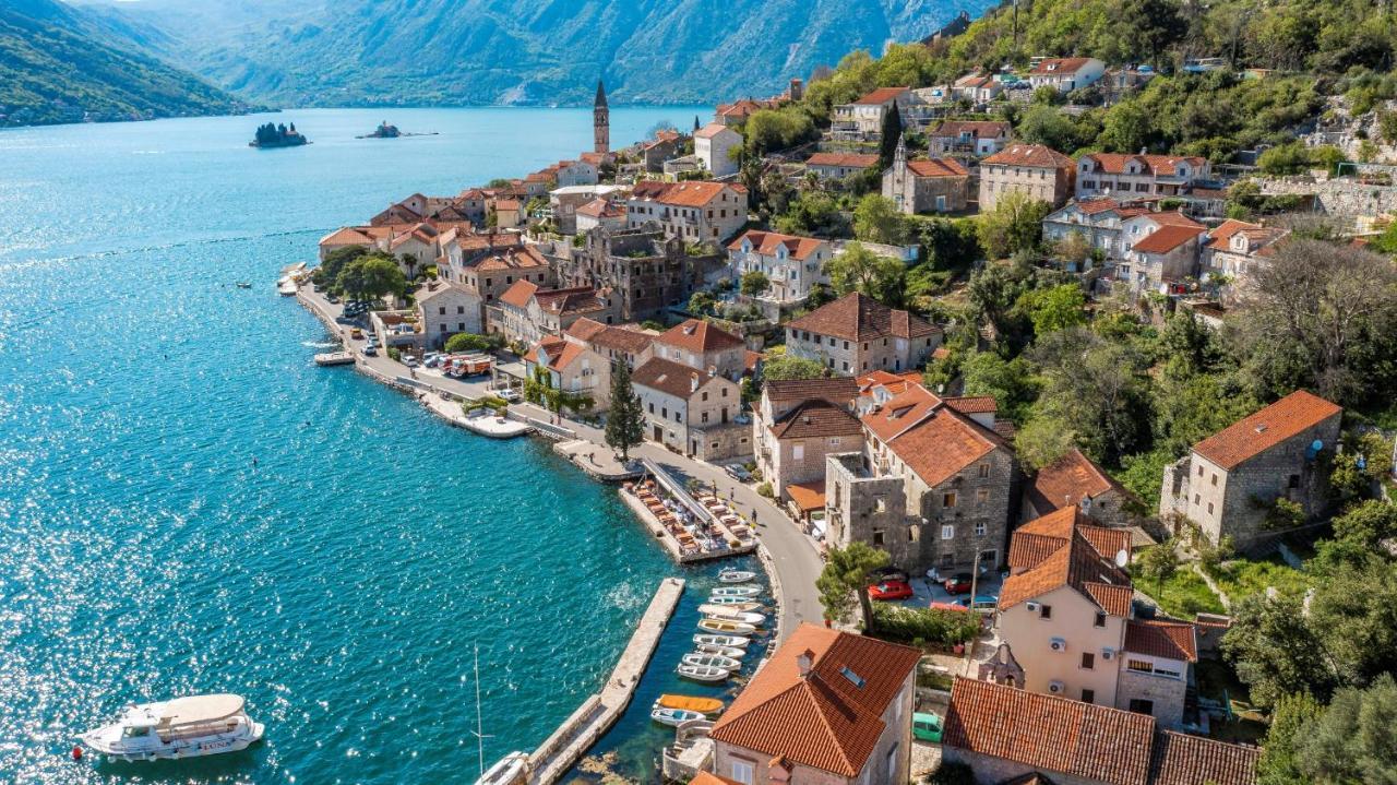 Charming Bohemian House In Perast Villa Luaran gambar
