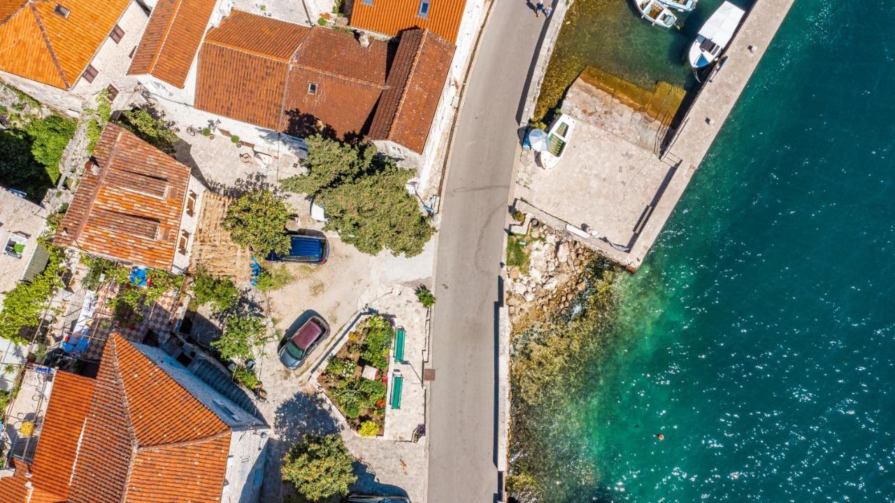 Charming Bohemian House In Perast Villa Luaran gambar